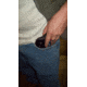 Blue Stone Safety, Leather Pocket Holster, Black w/White, P301-000-0