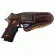 Blue Stone Safety Leather Belt Clip Holster With Sheep- Glock23, MAHAGONY BC26-VTS-GL23-MAH-RH