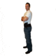 Blue Stone Safety, Pro Belly Band Holster, Black, Medium, LH, B250-002-L