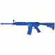 Blueguns Colt M4 Training Guns, Not Weighted, No Light/Laser Attachment, Rifle, Flat Top Open Stock, Blue, FSM4FT
