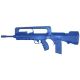 Blueguns Universal Famas F1 Training Guns, Not Weighted, No Light/Laser Attachment, Rifle, Blue, FSF1