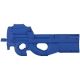 Blueguns FN Herstal P90 Training Guns, Not Weighted, No Light/Laser Attachment, Rifle, Blue, FSFNP90