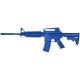 Blueguns Colt M4 Training Guns, Not Weighted, No Light/Laser Attachment, Rifle, Closed Stock, Blue, FSM4CS
