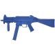 Blueguns Heckler &amp; Koch UMP45 Training Guns, Unweighted, w/o Light/Laser Attachment, Rifle, Blue, FSUMP45