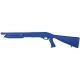 Blueguns Remington Model 870 Training Guns, Not Weighted, No Light/Laser Attachment, Rifle, w/14in Barrel, Pistol Grip, Blue, FS87014PG