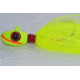 Blue Water Candy Grinning Gus Fishing Jig, 2 oz, Chartreuse Skirt/Chartreuse Head, 50002