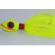 Blue Water Candy Grinning Gus Fishing Jig, 2 oz, Chartreuse Skirt/Chartreuse Head, 50002