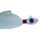 Blue Water Candy Grinning Gus Fishing Jig, 2 oz, White Skirt/White Head, 50001