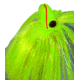Blue Water Candy Grinning Gus Parachute Lure, Chartreuse Skirt/Chartreuse Head, 3oz, 60014
