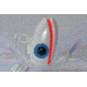 Blue Water Candy Grinning Gus Parachute Lure, White Skirt/White Head, 3oz, 60013