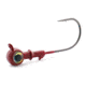 Blue Water Candy Jumbo-Eye Jig Head, 1/8 oz, Red, 23885