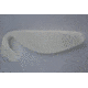 Blue Water Candy Shad Body 9in, White, 2/Pack, 9916