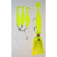 Blue Water Candy Striper Candy Chain 8oz. Spire Chatreuse, 60651
