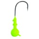 Blue Water Candy X-Eyed Ball Jig Head, 3/8 oz, Chartreuse 4/Pack, 24203