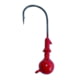 Blue Water Candy X-Eyed Ball Jig Head, 3/8 oz, Red, 4/Pack, 24205