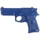 Blueguns Beretta 92F Compact Training Guns, Weighted, No Light/Laser Attachment, Handgun, Blue, FSB92FCW