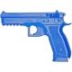 Blueguns CZ P-07 Duty Training Guns, Weighted, No Light/Laser Attachment, Handgun, Blue, FSCZ75PW