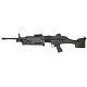 Blueguns FN Herstal 249 Training Guns, Weighted, No Light/Laser Attachment, Rifle, Black, FSM249WB