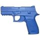 Blueguns SIG Sauer P250 Compact Training Guns, Weighted, No Light/Laser Attachment, Handgun, Blue, FSP250CW