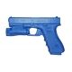 Blueguns Glock 17, Glock 22, Glock 31 Training Guns, Unweighted, M5 Tactical Light, Handgun, w/M5 Tactical Light, Blue, FSG17-M5