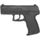 Blueguns Heckler &amp; Koch P2000 Training Guns, Not Weighted, No Light/Laser Attachment, Rifle, Black, FSP2000USB