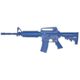 Blueguns Colt M4 Training Guns, Not Weighted, No Light/Laser Attachment, Rifle, Closed Stock, 14in Barrel, Blue, FSM4CS14