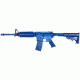 Blueguns Colt M4 Training Guns, Unweighted, w/o Light/Laser Attachment, Rifle, Flat Top Open Stock, 14in Barrel, Blue, FSM4FT14