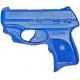 Blueguns Ruger LC9 Training Guns, Not Weighted, Crimson Trace CTC Laserguard, Handgun, w/C.T. Laserguard, Blue, FSLC9CT