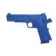 Blueguns SIG Sauer 1911 Training Guns, Not Weighted, No Light/Laser Attachment, Handgun, w/Rails C and L, Blue, FSS1911RCL