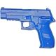 Blueguns SIG Sauer P226 DAK Training Guns, Not Weighted, No Light/Laser Attachment, Handgun, Rails, Blue, FSP226RDAK