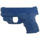 Blueguns Springfield Armory XD-S 3.3in Training Guns, Not Weighted, Crimson Trace CTC Laserguard, Handgun, w/C.T. Laserguard, Blue, FSXDS3.3CT