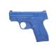 Blueguns Smith &amp; Wesson M&amp;P 45 Shield Training Guns, Not Weighted, No Light/Laser Attachment, Handgun, w/ Thumb Safety, Blue, FSSWSHIELD45TS