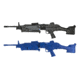 Blueguns Training Long Gun - Fn M249, Black, Blue