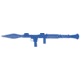 Blueguns Universal RPG-7 Training Guns, Not Weighted, No Light/Laser Attachment, Blue, FSRPG7BP