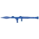 Blueguns Universal RPG-7 Training Guns, Not Weighted, No Light/Laser Attachment, Blue, FSRPG7BP