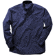 Bob Allen 142K Long Sleeve Vent Back Shirt, NAVY L