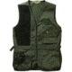 Bob Allen 240S Solid Shooting Vest -  Sage, Left Hand, Extra Large - 30186