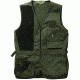 Bob Allen 240S Solid Shooting Vest -  Sage, Right Hand, Extra Large - 30192