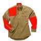 Bob Allen High Prairie Standart Long Sleeve Hunting Shirt - Men's, Tan/Orange, M, 0HU127TOM