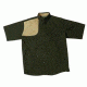 Bob Allen HU126 High Prairie Short Sleeve Hunting Shirt, Green/Tan, Large - 14313