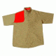 Bob Allen HU126 High Prairie Short Sleeve Hunting Shirt, Tan/Orange, Extra Large - 14320