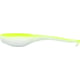 Bobby Garland Baby Shad SwimR Soft Bait, 15, 1/4in, Bone White/Chartreuse, BGBSSW1905-15