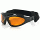 Bobster GXR Sunglasses GXR001A w/ Amber Lenses
