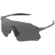 Bobster Aero Sunglasses - Matte Gray Frame W/ Smoke Silver Mirror Lens - BAER01