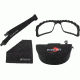 Bobster Ambush Convertible RX Eyewear, Black Frame Lens ANSI Z87