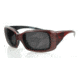 Bobster Ava Convertible Sunglasses, Red Frame, Anti-fog Smoked Lens BAVA301