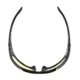 Bobster Charger Sunglasses - Black Frame, Anti Fog Yellow Lens ECHA001Y