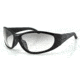 Bobster Cylinder Convertible Sunglasses, Antifog Photochromic Lens, RX Insert BCYL101