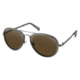 Bobster Bobster Goose Sunglasses, Clear Slate/Gunmetal Frame, Silver Lens, BGSE101HD