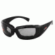 Bobster Invader Photochromic RX Glasses with Grilamid TR90 Black Frame